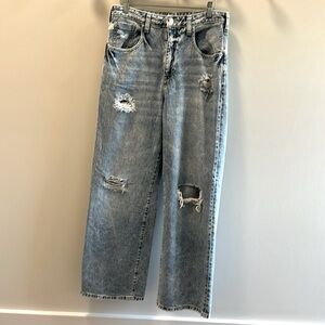 Pilcro "Anthropologie" Distressed Jeans. Size 28